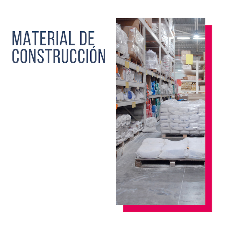 Necesitas todo tipo de materiales básicos de construcción